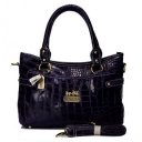 Coach In Embossed Medium Purple Satchels BIY