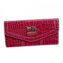 Coach Madison In Embossed Large Red Wallets EDP