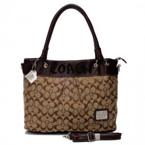 Coach Logo Monogram Large Coffee Totes BME