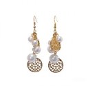 Coach Pearl Gold Earrings CVR