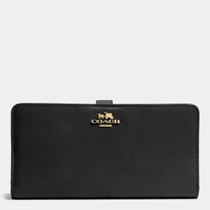 Coach Skinny Wallet In Leather Best Price