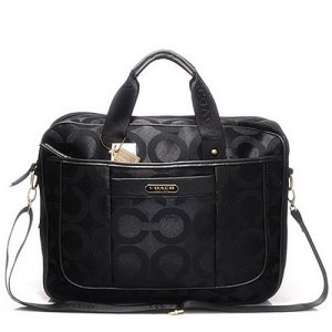 Coach In Monogram Large Black Business bags DHI