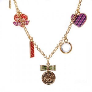 Coach Charm Gold Necklaces CYI