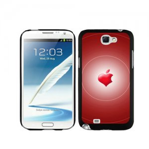 Valentine Apple Love Samsung Galaxy Note 2 Cases DUE