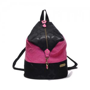 Coach In Monogram Medium Pink Backpacks DHG