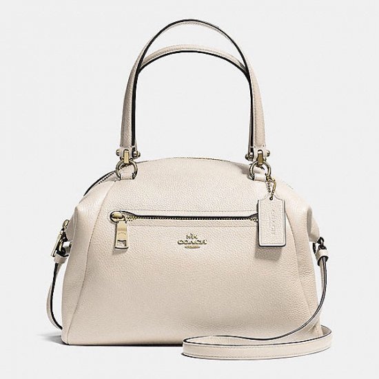 Popular Coach Prairie Satchel In Pebble Leather