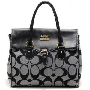 Coach Buckle In Spectator Medium Grey Satchels BIQ