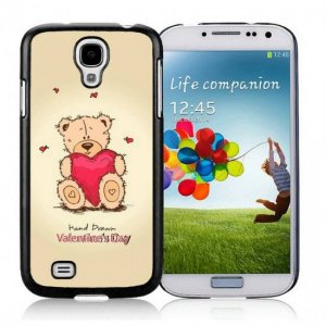 Valentine Bear Love Samsung Galaxy S4 9500 Cases DHL