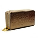 Coach In Signature Large Gold Wallets ARZ