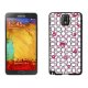Coach Love Logo Pink Samsung Note 3 Cases DRR