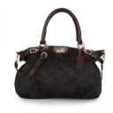 Coach Madison Kelsey In Signature Medium Black Satchels ATK