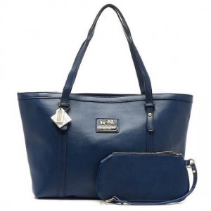 Coach City Large Blue Totes CBZ