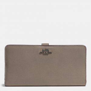 Coach Skinny Wallet In Leather High Quality Sale