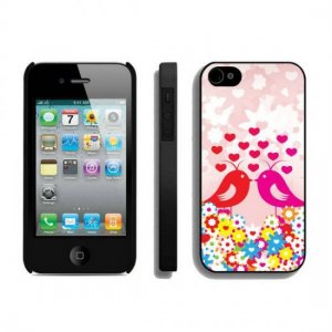 Valentine Birds iPhone 4 4S Cases BVW