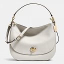 Coach Turnlock Hobo In Pebble Leather High Quality Sale