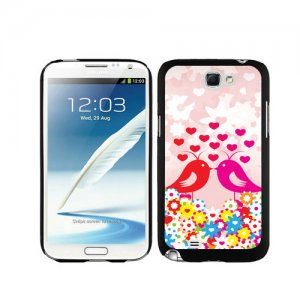Valentine Birds Samsung Galaxy Note 2 Cases DRE