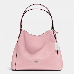 Coach Edie Shoulder Bag 31 In Refined Pebble Leather High Quality Sale