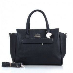 Coach Bleecker Pinnacle Riley Carryall Medium Black Satchels ESQ