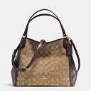 2016 New Arrival Coach Edie Shoulder Bag 28 In Signature Jacquard