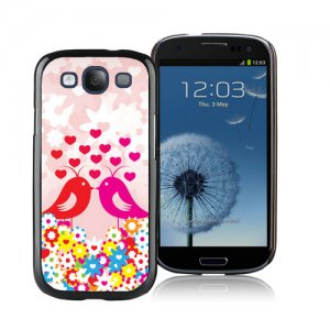 Valentine Birds Samsung Galaxy S3 9300 Cases CYG