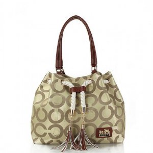 Coach Julia Logo Medium Apricot Totes FEQ