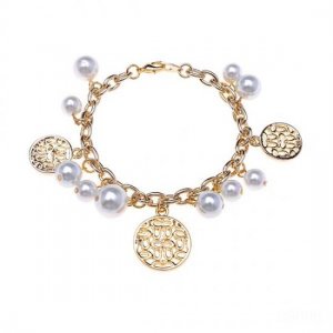 Coach Circle Charm Gold Bracelets CVS