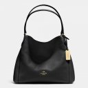 Coach Edie Shoulder Bag 31 In Refined Pebble Leather On Sale