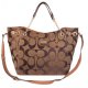 Coach Chelsea In Signature Medium Camel Totes AZE