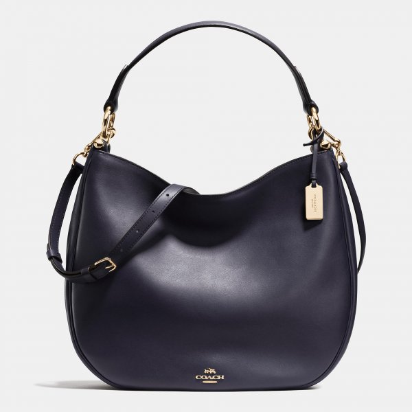 Fashion Summer Sweet Coach Nomad Hobo In Glovetanned Leather